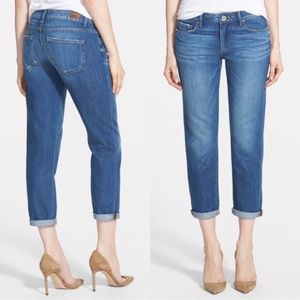 PAIGE Jeans Jimmy Jimmy Crop quincy wash denim pants 27